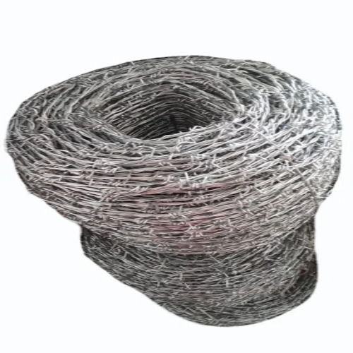 Silver Color Round Shape Galvanized Iron Barbed Wire