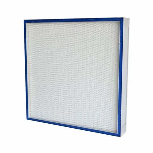 Silver Square Polished Aluminium Absolute HEPA Filter