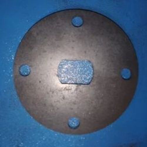 Mild Steel Flanges - EN24 Standard, 2 Inch Size, 75 PSI Rated Pressure | Round Shape, Grey Color, Pipe Connecting Application