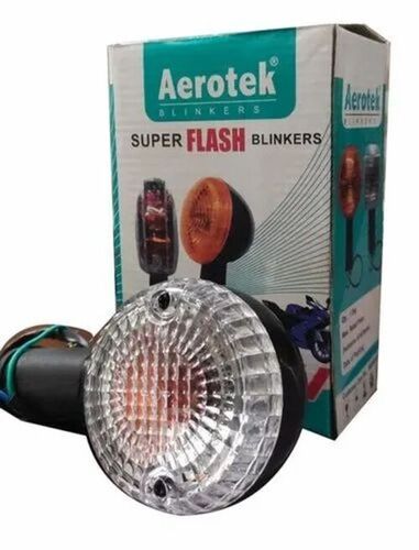 ENIX OG Lowrider Vintage Bike Visored Tail Light - E-TL20 Silver Aluminum LED