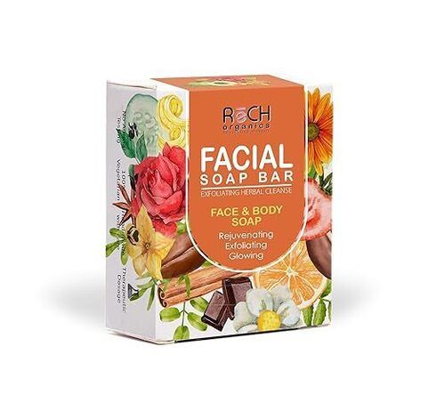 Rech Organics Facial Soap Bar For Face and Body