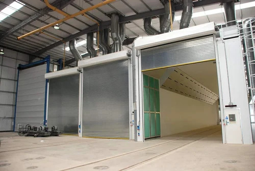 Chrome Surface Finishing Car Paint Booth