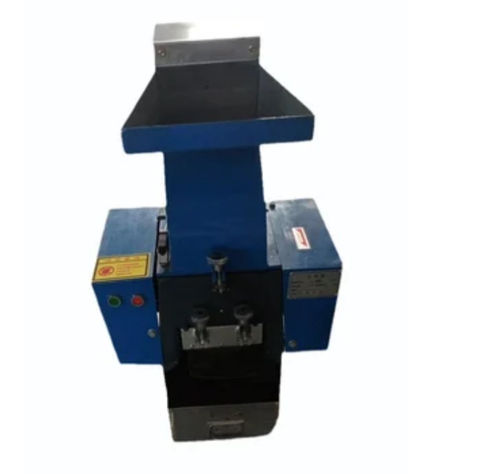 Plastic Crusher Machine - 100 kg/hr Capacity, Mild Steel Construction, Blue Color, Semi-Automatic with Frequency Speed Control, 99% Accuracy, Computerized