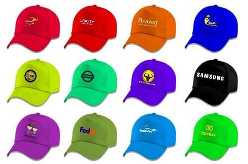 Multicolor Printed Promotional Caps