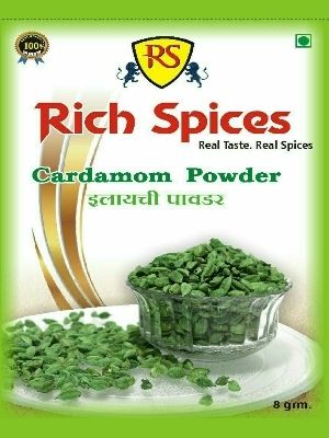 Green Cardamom Powder - Culinary Grade, Intense Flavor and Aroma | Convenient Powder Form, Rich in Antioxidants and Essential Oils, Enhances Sweet and Savory Dishes, Preserves Freshness and Potency