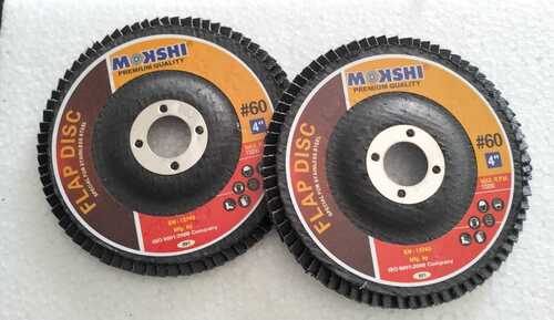 ROUND BLACK STAINLESS STEEL FIBER FLAP DISC