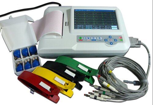 Six Channel Digital Ecg Machine 