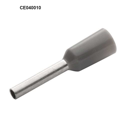 Nylon Insulated Cord End Terminals - Aluminum, Brown | Reliable Wire Connections, Suitable For Various Wire Gauges, Durable, Easy Installation, Resistant To Heat And Chemicals, Stable Electrical Connections