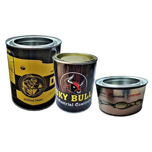 Paint Tin Container For Packaging