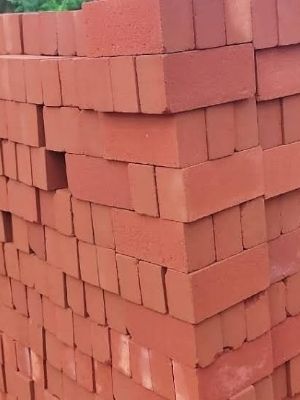 9x5 Inch Rectangular Common Fire Red Clay Bricks For Construction Use ...