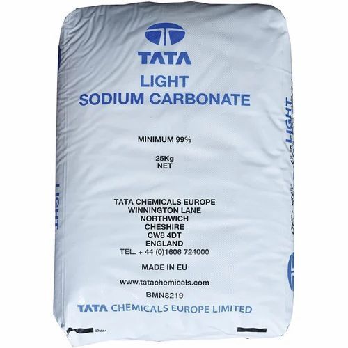 Sodium Carbonate - New Powder Form, 90% Purity, White Color | Very Good Quality, Soluble for Industrial Use, CAS No: Na2CO3