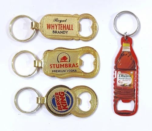 Metal Bottle Opener Keychain