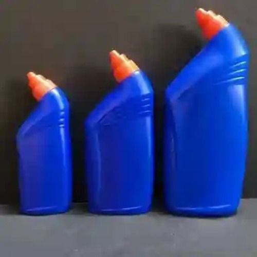 Blue Toilet Cleaner Bottle