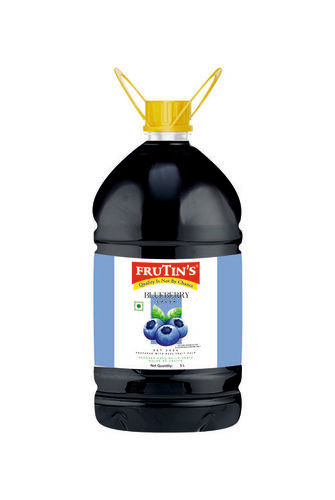 Blueberry Crush 5 ltr Fruit Syrup Bottle Pack