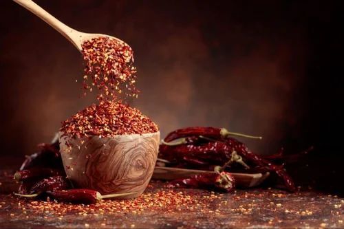 Natural Red Chilli Flakes for Cooking