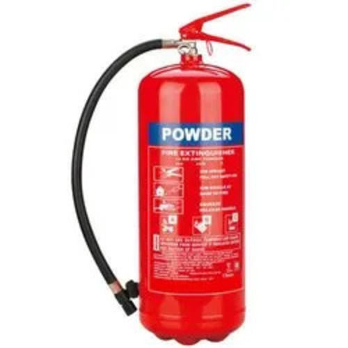 Red Dry Powder Fire Extinguisher