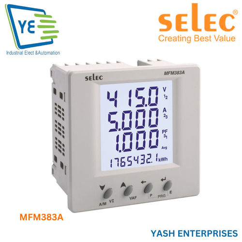 CE RoHS Certified Economical LCD Multifunction Meter