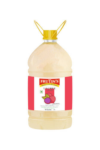 Lychee Crush Fruit Syrup 5 ltr Bottle Pack