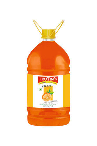 Orange Crush 5 ltr Fruit Syrup Bottle Pack