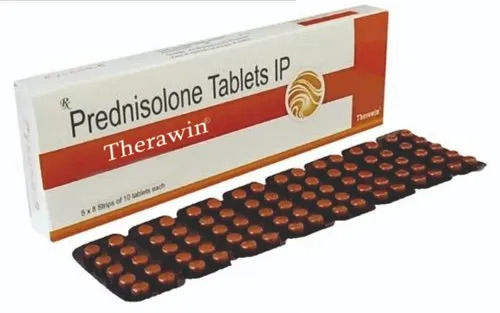 Prednisolone Tablets IP - Prescription Medicine for Hospital and Clinic Use | Storage in Cool and Dry Place, Dosage as Per Prescription Required