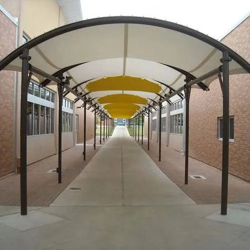 Walkway Covering Tensile Structure