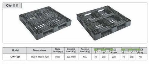 4 Way Plastic Pallet