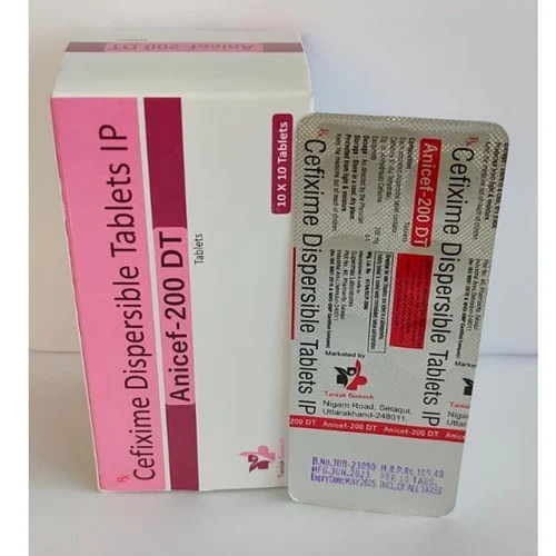 Cefixime Dispersible Tablets IP