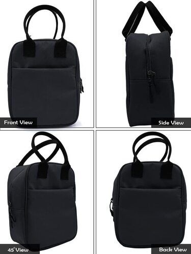 Nylon Material Portable And Durable Insulated Travel Lunch Bag 