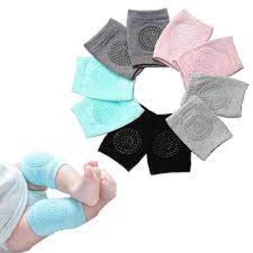 Baby Crawling Knee Pads Feature Easily Washable Pattern Plain