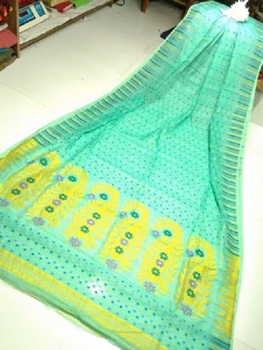 Cotton Silk Jori Jamdani Saree for daily wear