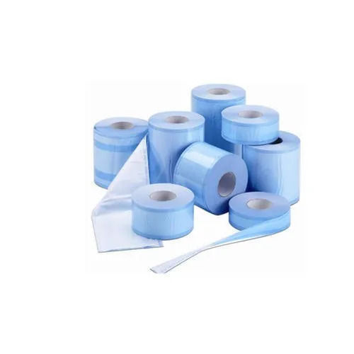 Medical Grade Paper Flat Sterilization Rolls For Hospital 