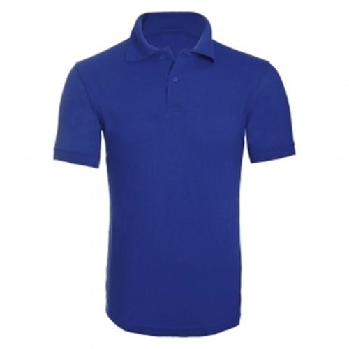 Regular Fit Short Sleeves Polo Neck Readymade Plain Mens Sports T Shirts