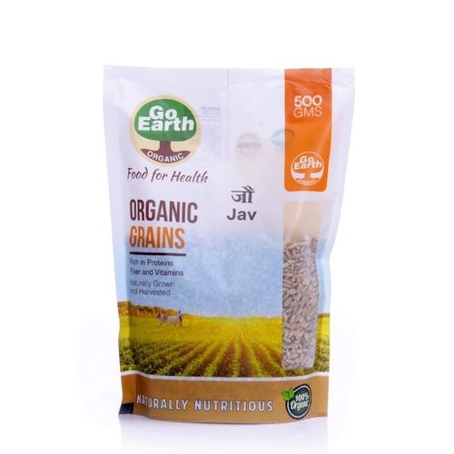 Organic Jav Whole Barley Seed 500 gm By GO EARTH ORGANIC