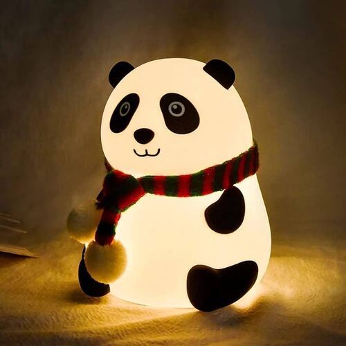 Black Panda Antique Night Lamp