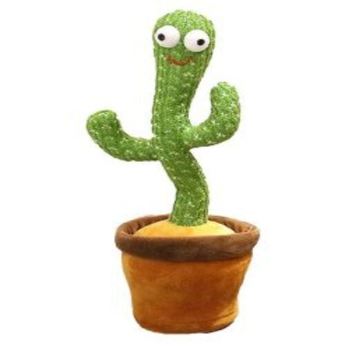 Kids Polyester Dancing Cactus Talking Toy