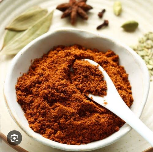 Pure Garam Masala Powder - Long Shelf Life, Chilly Taste, Fried Processing, Hygienically Packed, Block Shape