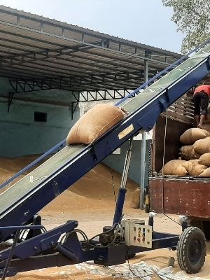 Portable Truck Loading Conveyor