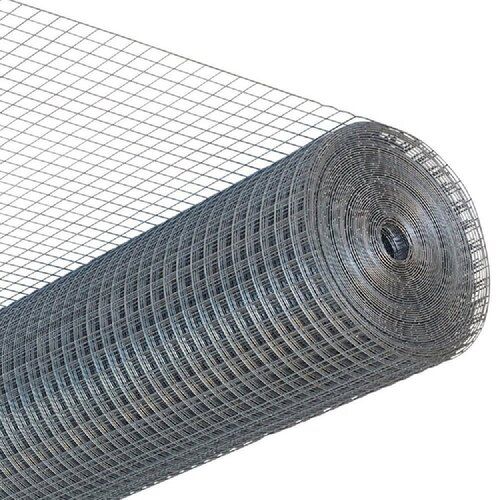 Silver Color Rectangular Shape Welded Wire Mesh For Industrial