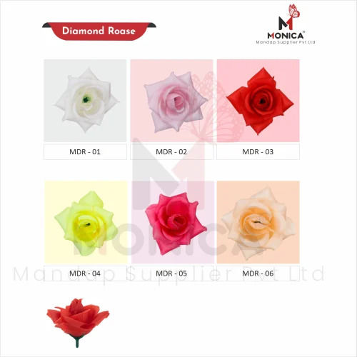 Diamond Rose Artificial Flower