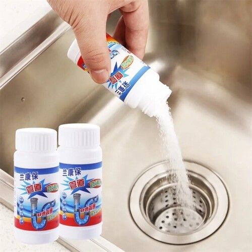 Powerful Drain Block Cleaning Powder For Home