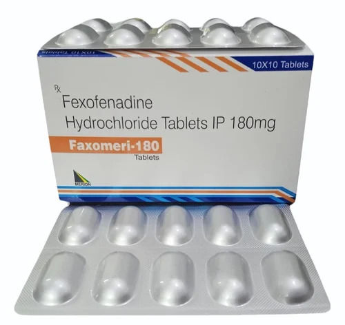 Fexofenadine Hydrochloride Tablets Ip 180 Mg