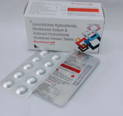 Levocetirizine Montelukast And Ambroxol Hydrochloride Tablets