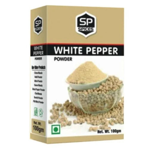 100% Pure And Organic Natural White Pepper Powder