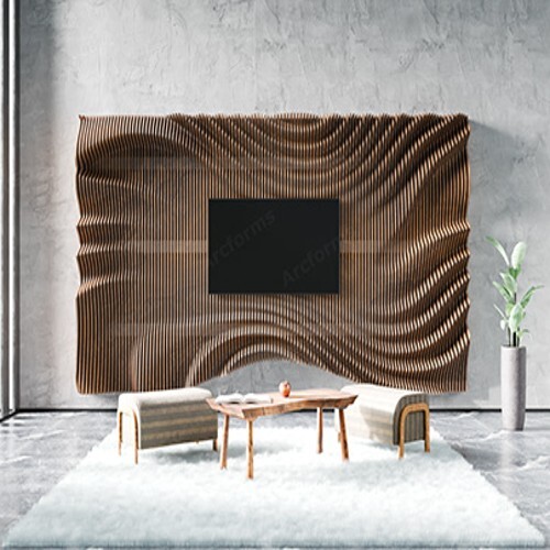 Paramatric Wall Unique Design for Office