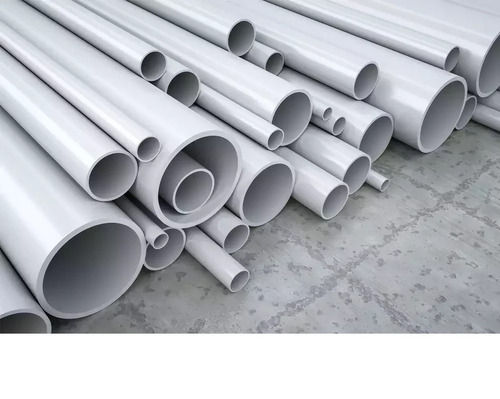 Round Shape CPVC Pipe - New, Durable, Long Lasting | Grey and White, Male Connection, Ideal for Architectural Applications