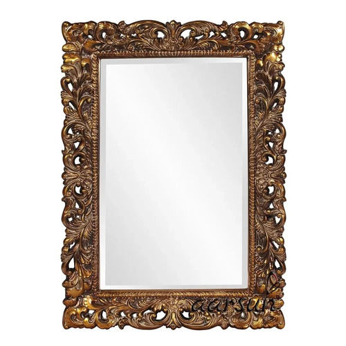 Designer Wooden Carving Mirror Frame