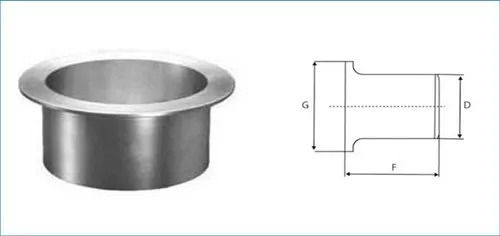 High Strength Rust Free 304 Stainless Steel Lap Joint Stub End