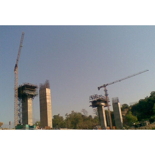 5 Tons to 25 Tons Capacity Fixed Tower Crane for Civil Construction and Erection Jobs