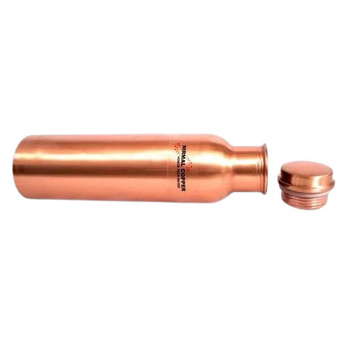 750ml Matt Finish Copper Water Bottle