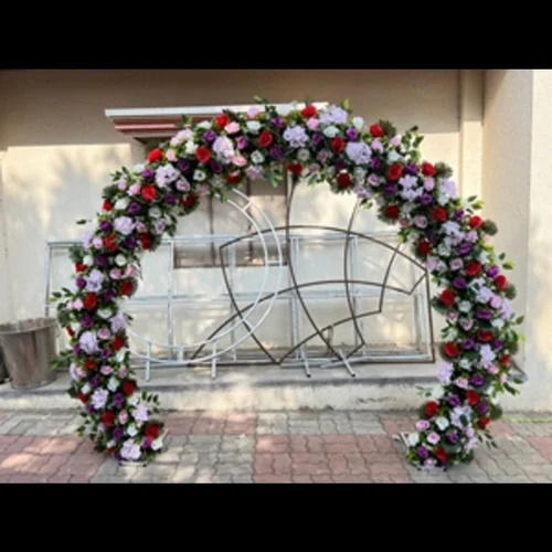 Circular Floral Wedding Arch
